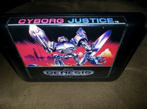 With cool artwork, and a title like "Cyborg Justice", how I could resist not buying this.